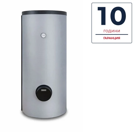Комбиниран подово стоящ бойлер TEDAN Combi Plus Мах INOX 300 литра, две серпентини, неръждаем, 4,5 kW