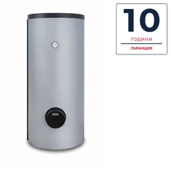 Комбиниран подово стоящ бойлер TEDAN Combi Plus Мах INOX 300 литра, две серпентини, неръждаем, 4,5 kW