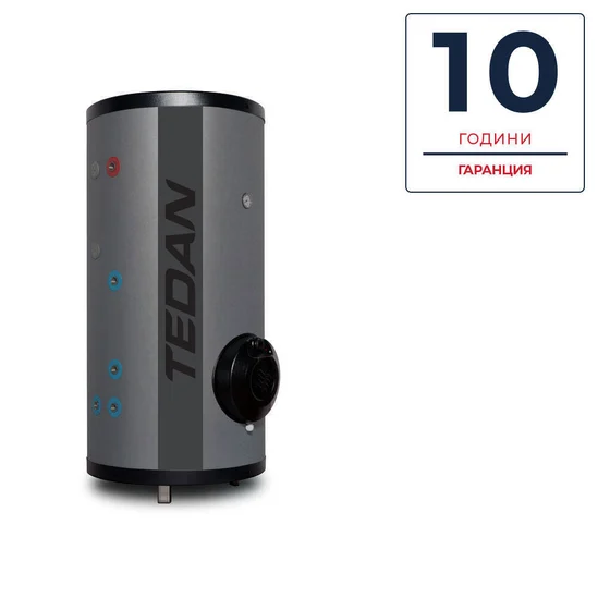 TEDAN Combi Pro INOX 160 литра, една серпентина