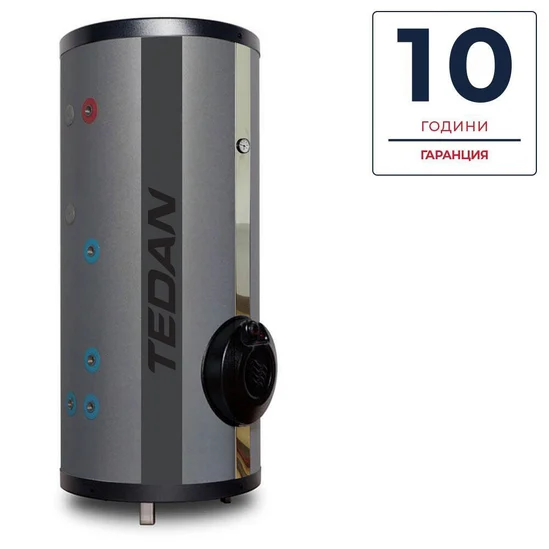 TEDAN Combi Pro INOX 500 литра, една серпентина